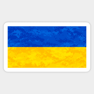 Ukrainian Flag Sticker